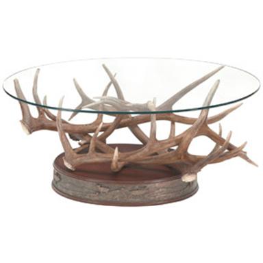 Sky Carvers Sculptural Synthetic Elk Antler Coffee Table Upc 714436370476 Sky Carvers Sculptural Synthetic Elk Antler Coffee Table
