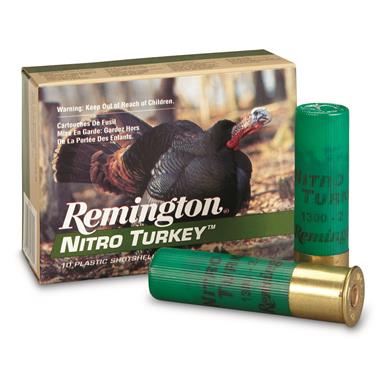 Remington Nitro Turkey, 12 Gauge, 3 1/2", 2 oz., 10 Rounds