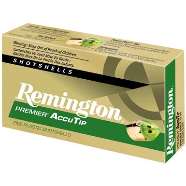 Remington Premier, 20 Gauge, 3", AccuTip Bonded Sabot Slugs, 5 Rounds