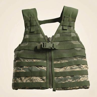 U.S. Military Surplus MOLLE Fighting Load Carrier FLC Vest, Used