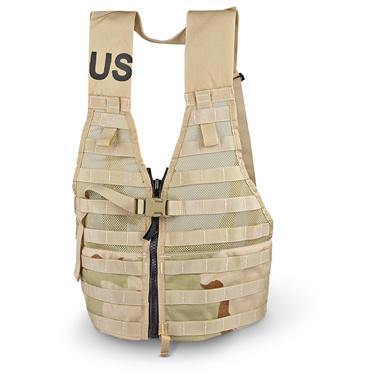 U.S. Military Surplus MOLLE Fighting Load Carrier FLC Vest, Used