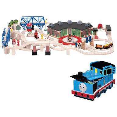Thomas the Tank Engine® Roundhouse Train Set from Learning Curves ... Thomas the Tank Engine® Roundhouse Train Set from Learning Curves ...
