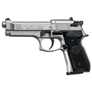 Beretta® M92FS Air Pistol, Nickel - 148564, Air & BB Pistols at ...