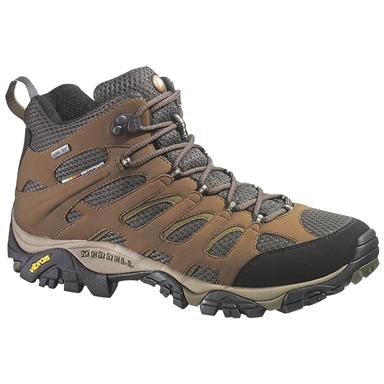 merrell men's moab 3 gore tex mid hiking boots