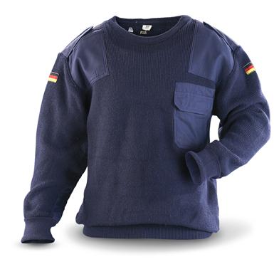 German Military Surplus Commando Sweater, Used