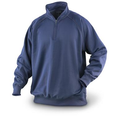 2 - Pk. JanSport® Performance QB 1/4 - zip Shirts, 1 Navy, 1 Maroon ...