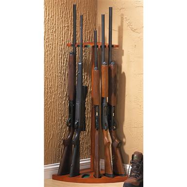 24 - gun Turntable Rifle Rack with Magnets - 159662, Gun Cabinets ...