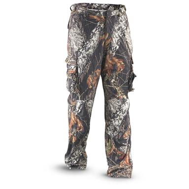Guide Gear® Camo Microfleece Pants, New Mossy Oak Break - Up® - 160435