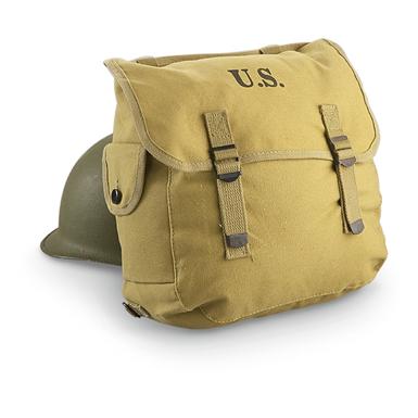 Reproduction U.S. Military M36 Musette Bag, Khaki