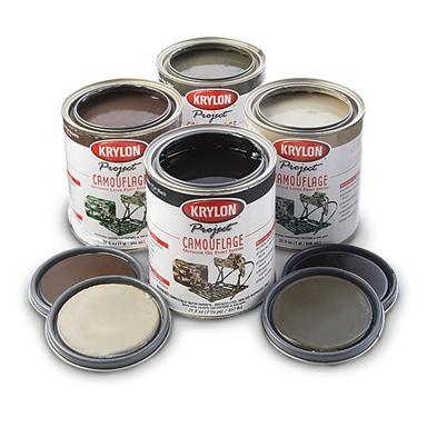Krylon® 4 - qt. Camouflage Paint Kit - 163752, Garage ...
