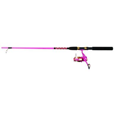 pink fishing combo
