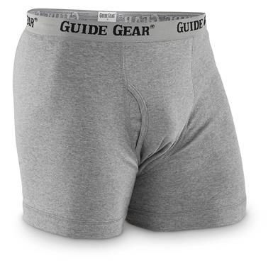 Guide Gear Men's Underwear Boxer Briefs, 6 Pack