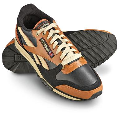 reebok classic black and brown