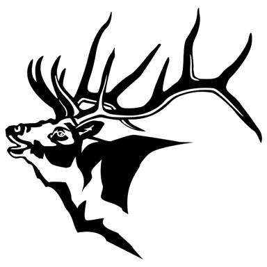 Outdoor Decals® Elk Decal 170990 Other Hunting 