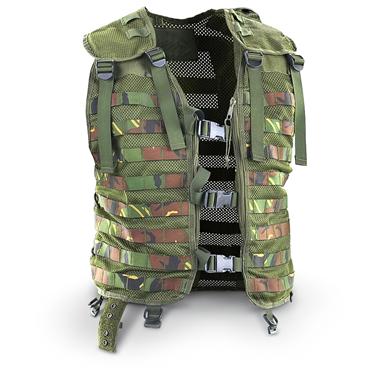 Dutch Military Surplus MOLLE Vest, Like New