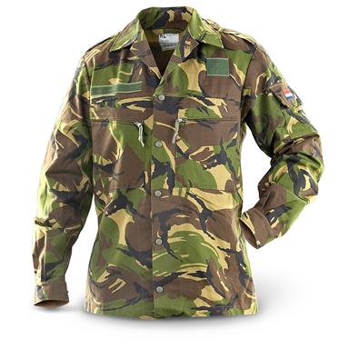 Dutch Army Surplus Field Shirt, Used