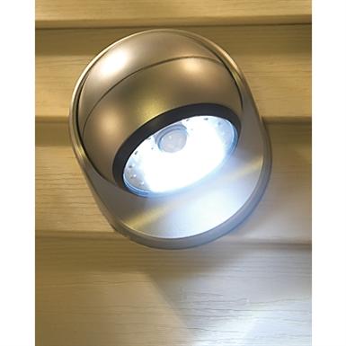 Fulcrum Battery Powered 6 Led Porch Light 176283 Home Security Fulcrum Battery Powered 6 Led Porch Light