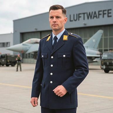 German Military Surplus Air Force Dress Jackets, 2 pack, Like-new