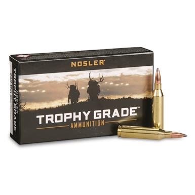 Nosler Trophy Grade, .243 Winchester, Partition, 85 Grain, 20 Rounds