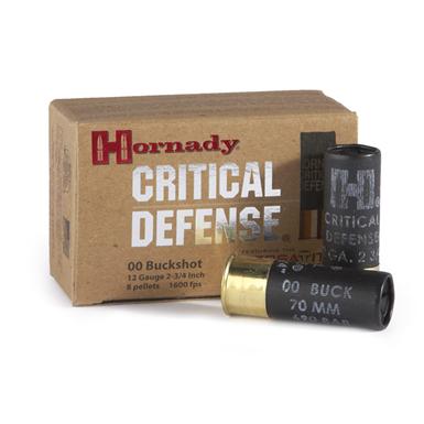 Hornady Critical Defense, 12 Gauge, 2 3/4