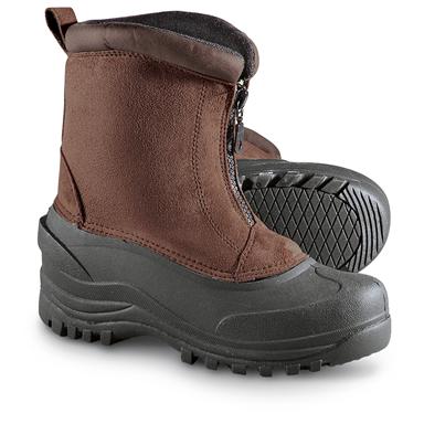 Men's Itasca™ Brunswick Zip Pac Boots, Brown - 180675, Winter & Snow ...