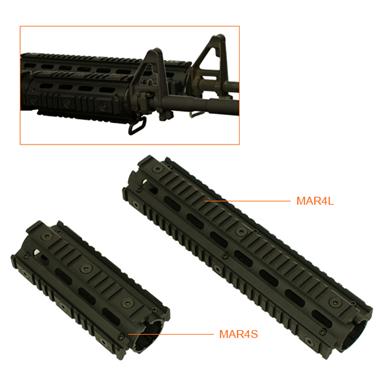 Ncstar Ar Carbine Length Quadrail Handguard Grips
