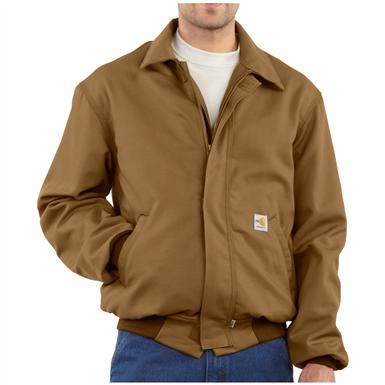 Carhartt® Flame Resistant All Season Bomber Jacket - 184587, Insulated ...