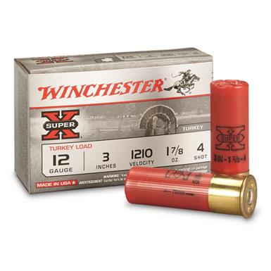 Winchester, 12 Gauge, 3" 1 7/8 oz., Turkey Loads, 10 Rounds