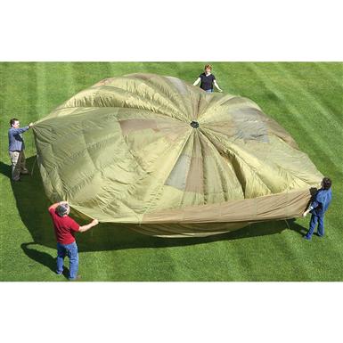 French Military Surplus Parachute, Used