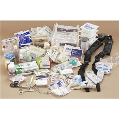 Elite First Aid M-17 Medic First Aid Bag, 320 Piece