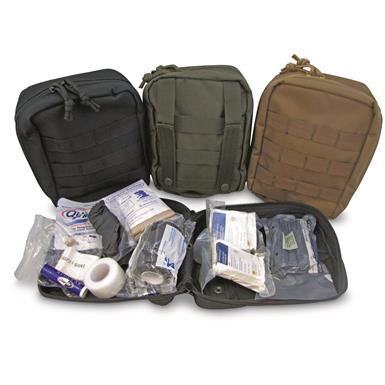 Tactical Trauma First Aid Kit, 55 Piece