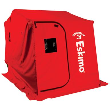 eskimo shelter ice quickflip replacement canvas fishing skin only shelters cover red sportsmansguide sleds