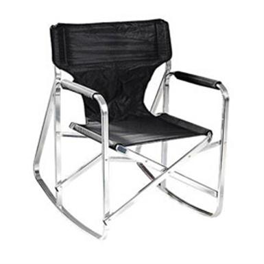 Stylish Camping Rocking Full Back Folding Director S Chair Stylish Camping Rocking Full Back Folding Director S Chair Black