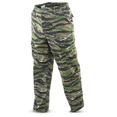 side stripe camo pants