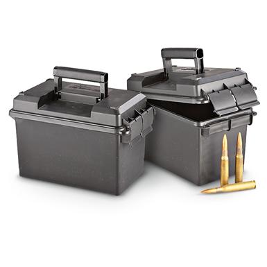 MTM .50 Caliber Ammo Cans, 2 Pack