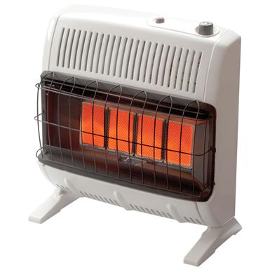 Mr. Heater® 30,000 BTU Natural Gas Powered Vent - free Radiant Heater ...