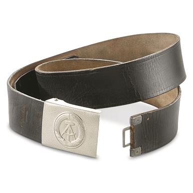 East German Military Surplus Enlisted Belt, Used