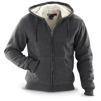 Kenpo® Micro - fleece Lined Zip - front Hoodie - 199156, Sweatshirts ...
