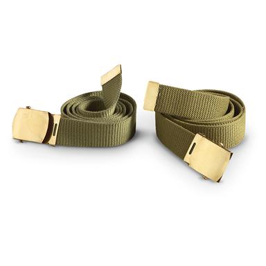 Swedish Military Surplus Web Belts, 2 pack, New