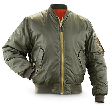 TRU - SPEC® MA - 1 Military Surplus Flight Jacket - 208659, Uninsulated ...