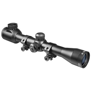 Barska 4x32 mm Plinker-22 Illuminated Reticle Scope with Rings