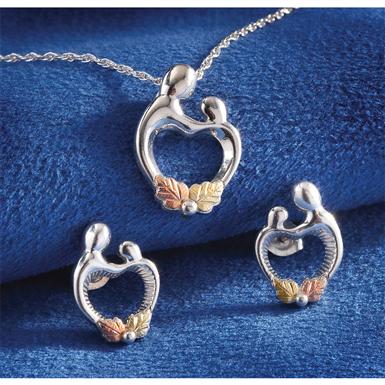 Mother And Child Necklace 213107 Jewelry At Sportsman S Guide Mother And Child Earrings Or Necklace