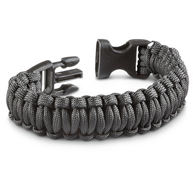 3 Paracord Military Survival Bracelets 213249 Gear At 3 Paracord Military Survival Bracelets Black