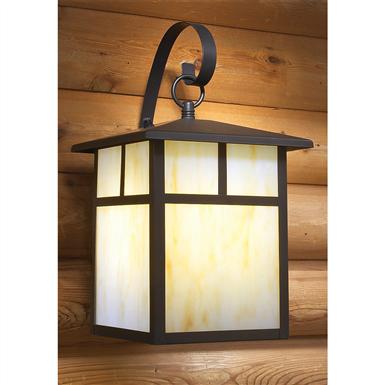 Good Earth Outdoor Wall Lantern 214223 Solar Lighting Good Earth Outdoor Wall Lantern Santa Fe