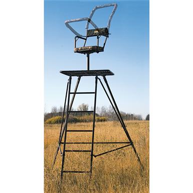 River's Edge® 14' Perimeter™ Ladder Pod - 220043, Tower & Tripod Stands ...