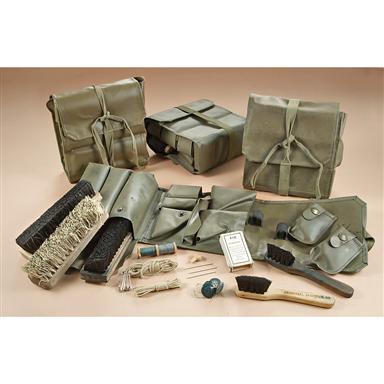 Swiss Military Surplus Boot Polishing Kits, 2 Pack, Used