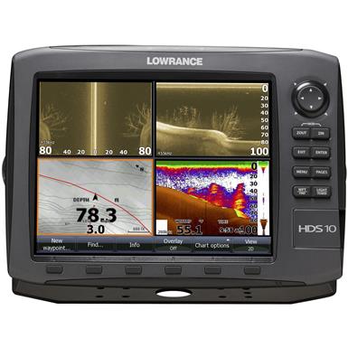 Lowrance® HDS - 10 Gen 2 Color Fishfinder / GPS Chartplotter with ...