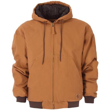 Men's Berne® Hooded Work Jacket - 221592, Insulated Jackets & Coats at ...