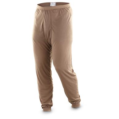 U.S. Military Surplus Gen3 Fleece Long John Base Layer Pants, New - 714128,  Military Underwear & Long Johns at Sportsman's Guide