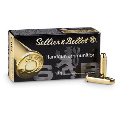 Sellier & Bellot, .38 Special, FMJ, 158 Grain, 1,000 Rounds